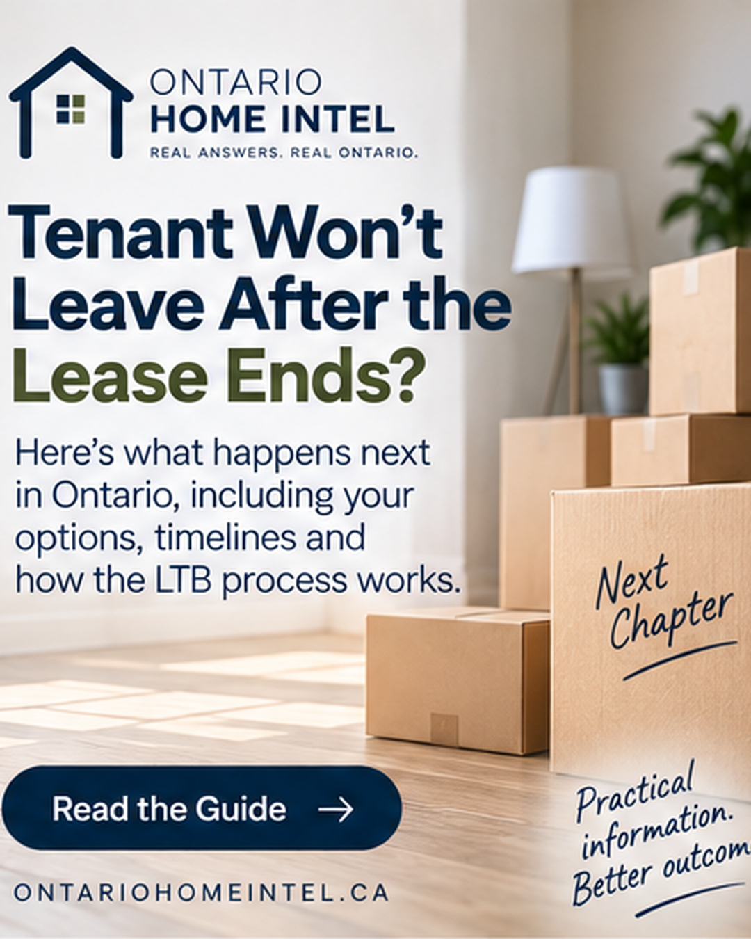 Tenant Won’t Leave After the Lease Ends in Ontario: What Happens Next?