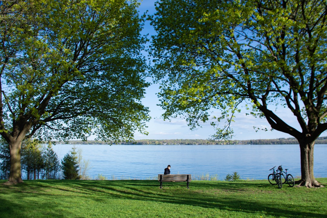 Barrie Ontario waterfront on Lake Simcoe