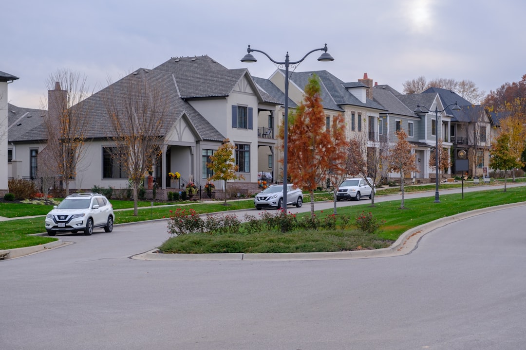 Canadian residential street illustrating property ownership in Oshawa, Ontario