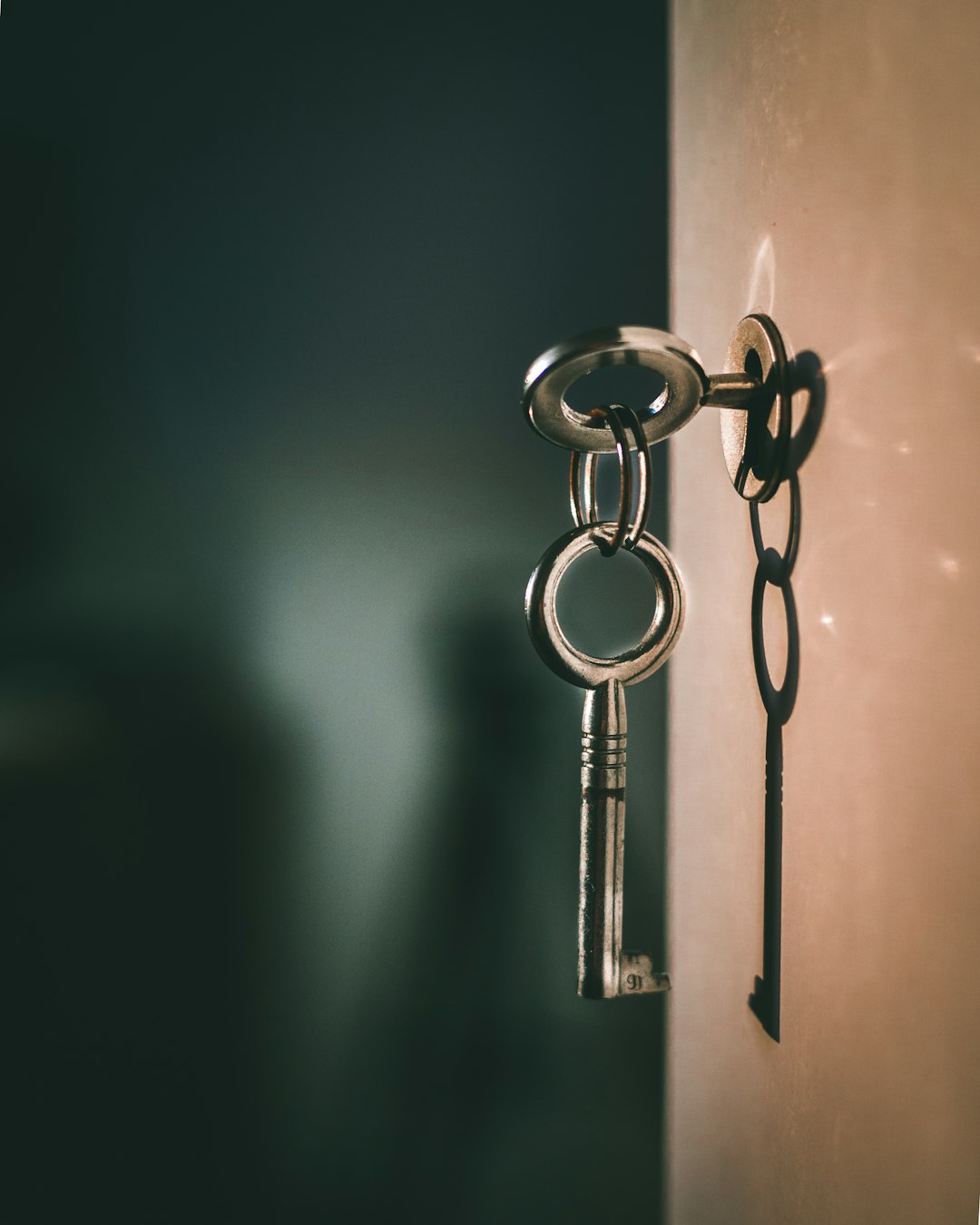 Key in an apartment door illustrating landlord entry rules in Ontario